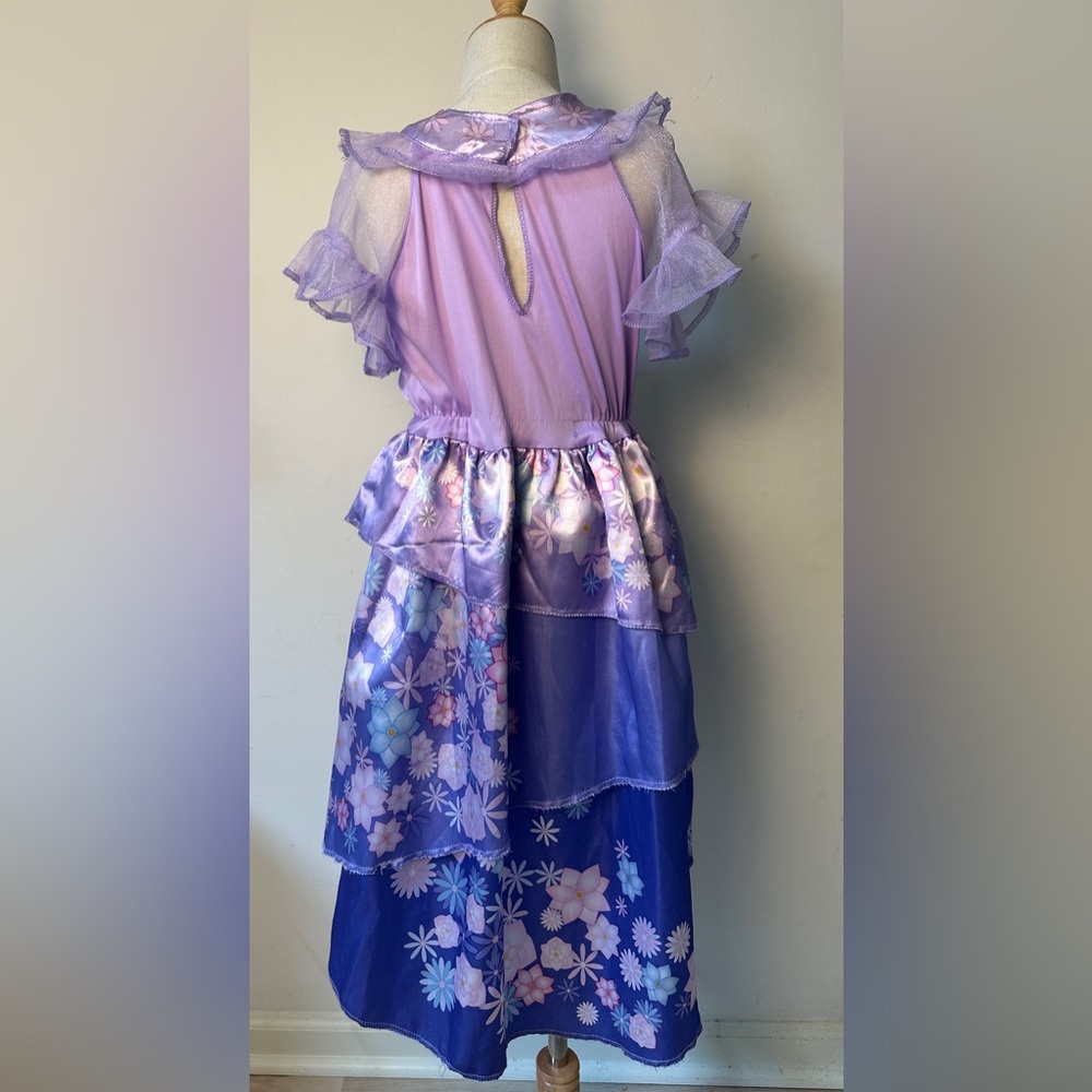 Isabela Madrigal Disneys Encanto Purple Floral Costume - Picture 3 of 5